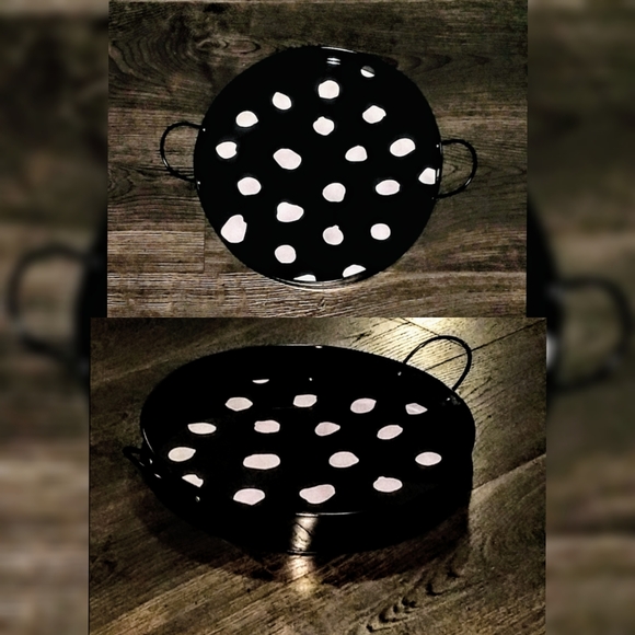 Nwt Target Black boho coffee table tray modern